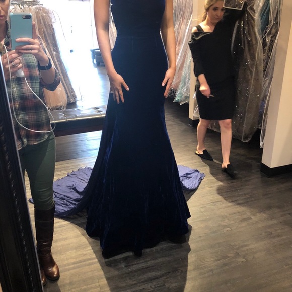 Custom Sherri Hill Couture- Worn Once - Picture 5 of 8